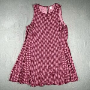 Old Navy Woven Swing Dress Women's Large‎ Floral Sleeveless Fall Boho Mini